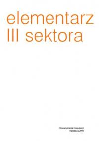 Elementarz III Sektora - Alina Gałązka