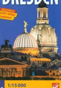 Dresden Stadtplan. Plan miasta. 1:15000. ExpressMap