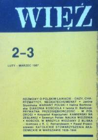 Więź nr 2-3 (340-341) luty- marzec 1987 - praca zbiorowa