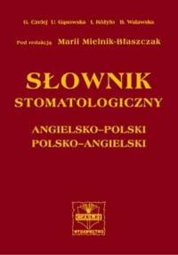Słownik stomatologiczny angielsko-polski polsko-angielski