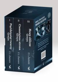 Pięćdziesiąt twarzy Greya + Ciemniejsza strona Greya + Nowe oblicze Greya (komplet) - E. L. James