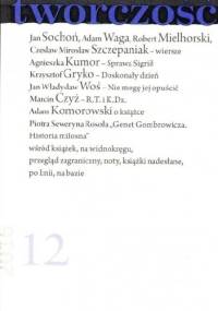 Twórczość nr 12 - 2016 - Redakcja miesięcznika Twórczość