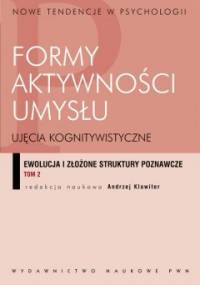 Formy aktywności umysłu. T. 2 - Andrzej Klawiter
