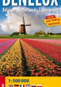 Benelux. Belgium. Netherlands. Luxembourg. Mapa samochodowa. 1:500 000 Express Map - praca zbiorowa