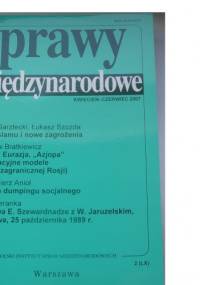 Sprawy Międzynarodowe 2/2007 - Redakcja Sprawy Międzynarodowe