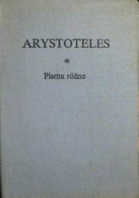Pisma różne - Arystoteles