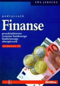 Finanse. Podręcznik - Ewa Jarocka