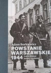 Powstanie Warszawskie 1944. Zarys działań natury wojskowej - Adam Borkiewicz