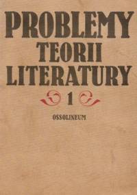 Problemy teorii literatury