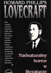 Nadnaturalny horror w literaturze - H.P. Lovecraft