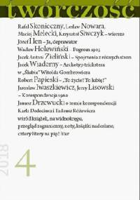 Twórczość nr 4 / 2018