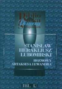 Rozmowy Artaksesa i Ewandra - Stanisław Herakliusz Lubomirski