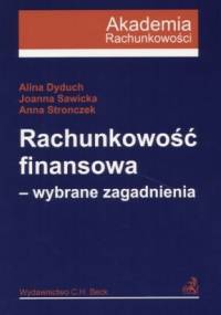 Rachunkowość finansowa. Wybrane zagadnienia
