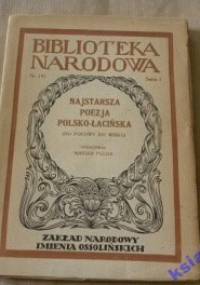 Najstarsza poezja polsko-łacińska - Marian Plezia