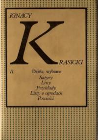 Dzieła wybrane. Tom 2 - Ignacy Krasicki