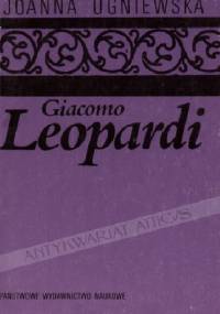 Giacomo Leopardi - Joanna Ugniewska