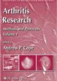 Arthritis Research Methods and Protocols v 1 - A. Cope