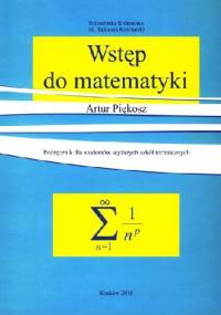 Wstęp do matematyki - Artur Piękosz