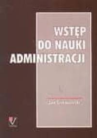 Wstęp do nauki administracji - Jan Szreniawski