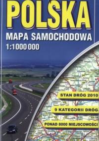 Polska mapa samochodowa 1:1 000 000