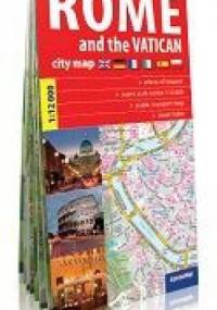 Rome and the Vatican - City map 1:12 000 - praca zbiorowa