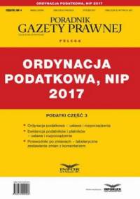 Ordynacja podatkowa, NIP 2017