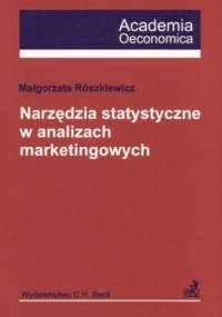 Narzędzia statystyczne w analizach marketingowych - Małgorzata Rószkiewicz