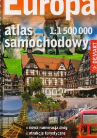 Europa. Atlas samochodowy. 1:1 500 000 - praca zbiorowa