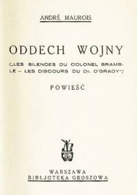Oddech wojny - André Maurois