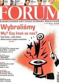 Forum, nr 43 (2200) / 22.10-28.10.2007 - Redakcja pisma Forum