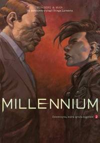Millennium #02: Dziewczyna, która igrała z ogniem - Sylvain Runberg, Manolo Carot
