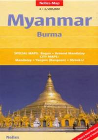 Myanmar (Birma). Mapa Nelles /1:1 500 000