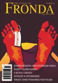 Fronda nr 36 wakacje 2005. Śmierć mózgowa - Redakcja kwartalnika Fronda