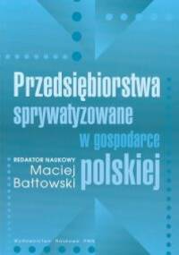 Przedsiębiorstwa sprywatyzowane w gospodarce polskiej - Maciej Bałtowski