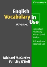 English Vocabulary in Use: Advanced - Michael McCarthy, Felicity O'Dell