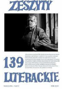 Zeszyty Literackie nr 139 (3/2017) - Redakcja kwartaln. Zeszyty Literackie