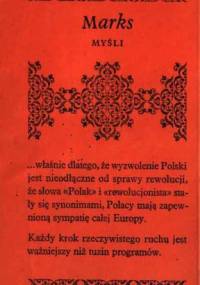 Myśli. Karol Marks - Karol Marks