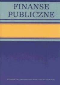 Finanse publiczne - Alicja Pomorska