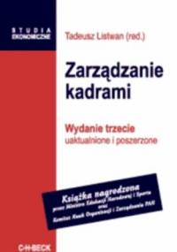 Zarządzanie kadrami - Tadeusz Listwan