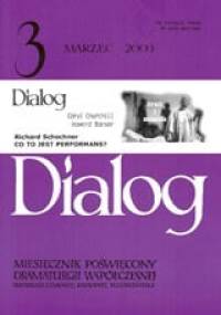 Dialog, nr 3 / marzec 2003