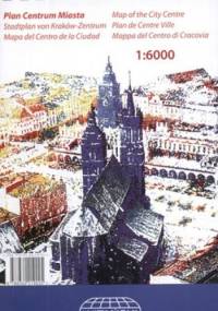 Kraków. Plan centrum miasta. 1:6000 Witański