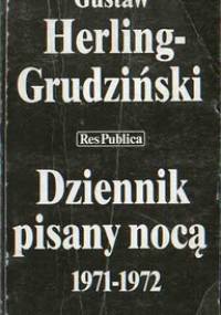 Dziennik pisany nocą 1971-1972 - Gustaw Herling-Grudziński