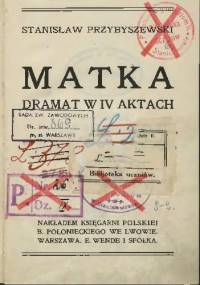 Matka - Stanisław Przybyszewski
