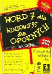 Word 7 dla Windows 95 dla opornych - Dan Gookin