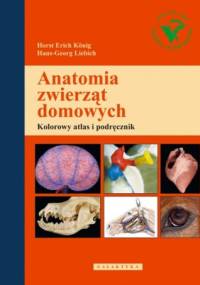 Anatomia zwierząt domowych: kolorowy atlas i podręcznik - Hans-Georg Liebich, Horst Erich König