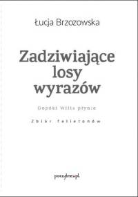 Zadziwiające losy wyrazów - Łucja Brzozowska