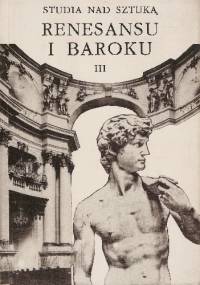 Studia nad sztuką renesansu i baroku - Antoni Maśliński