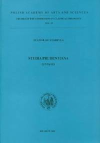 Studia Prudentiana. 12 Essays - Stanisław Stabryła