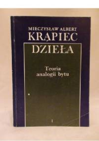 Teoria analogii bytu - Mieczysław Albert Krąpiec OP