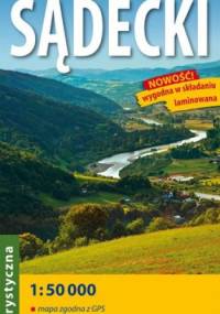 Beskid Sądeck. Mapa turystyczna. Laminowana. 1:50000 ExpressMap